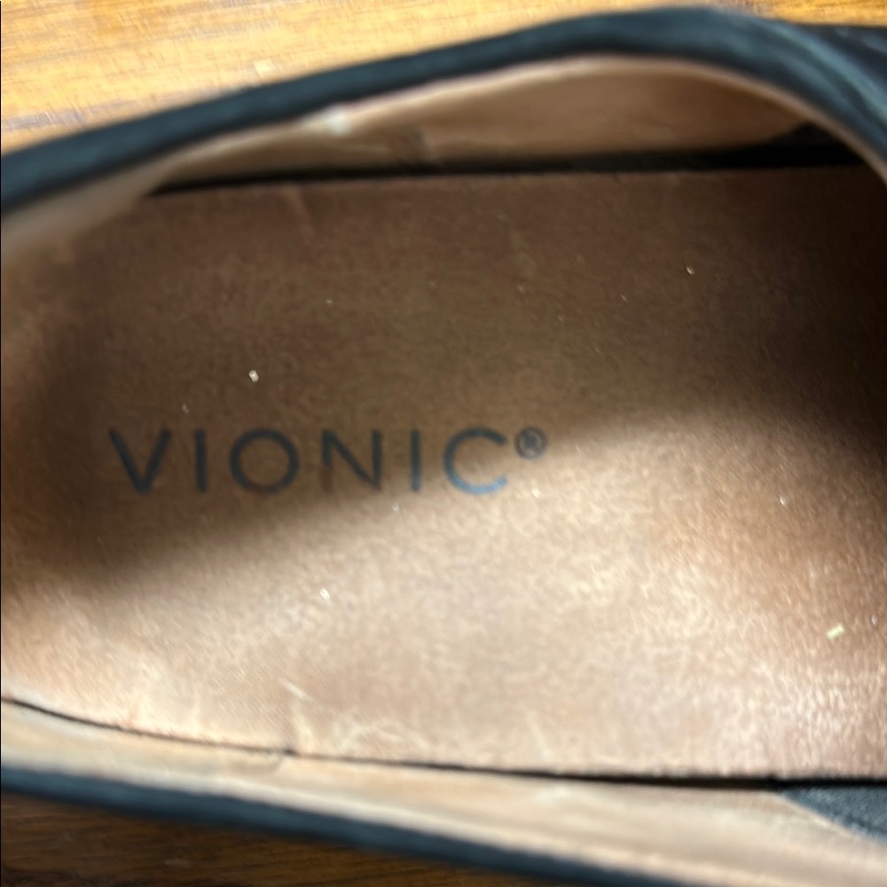 Vionic Black Slip-On Sneakers - Picture 6 of 8